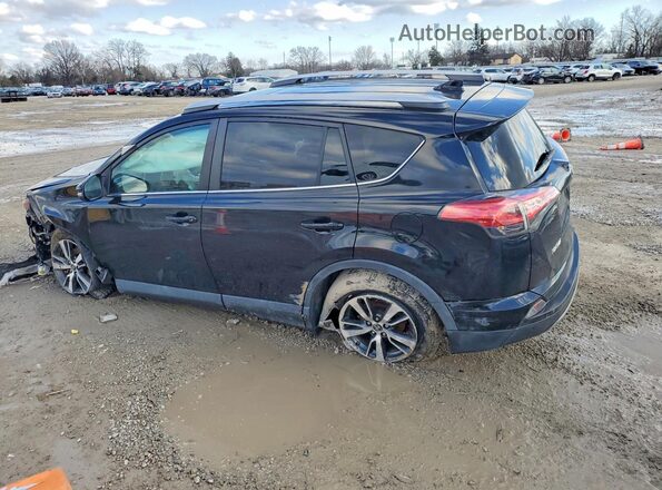 2T3RFREV9JW749732 2018 TOYOTA RAV4 Black უკანა მარცხენა