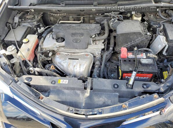 2T3RFREV9JW749732 2018 TOYOTA RAV4 Black ძრავის განყოფილების ხედი