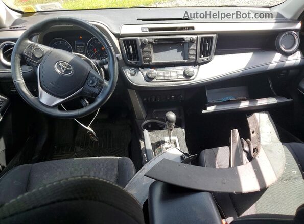 2T3RFREV9JW774971 2018 TOYOTA RAV4 Gray Vista del salpicadero
