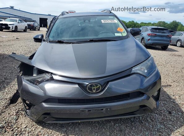 2T3RFREV9JW774971 2018 TOYOTA RAV4 Gray Vista frontal