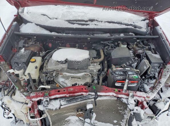 2T3RFREV9JW831170 2018 TOYOTA RAV4 Red Շարժիչի բաժամունքի տեսք