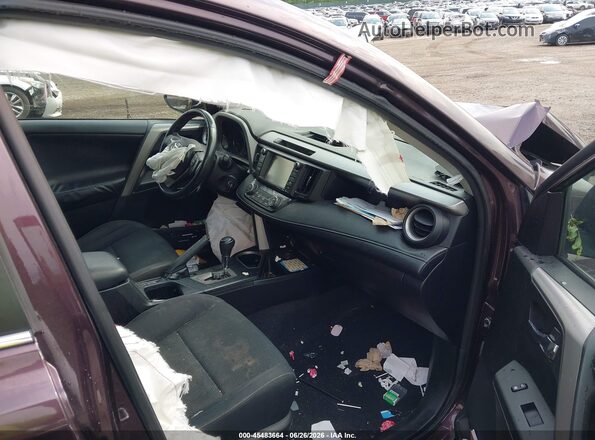 2T3RFREVXHW654154 2017 TOYOTA RAV4 Burgundy Front interior view