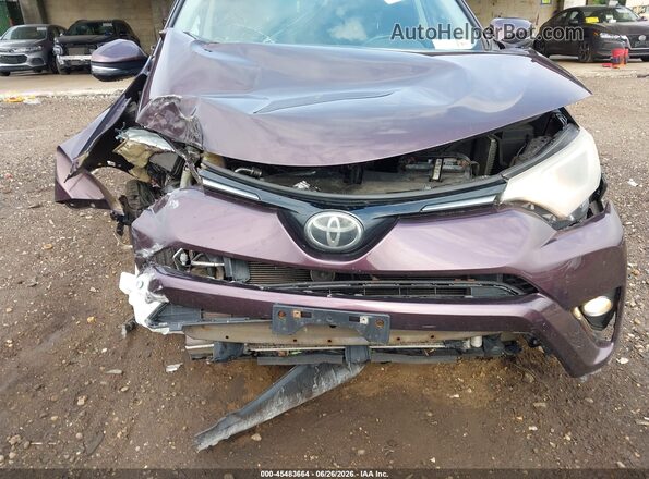 2T3RFREVXHW654154 2017 TOYOTA RAV4 Burgundy Front view