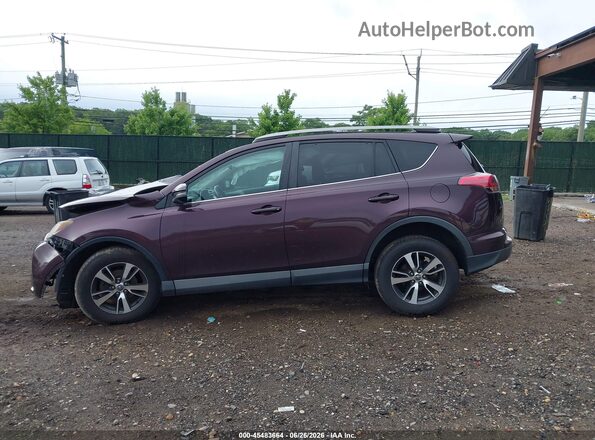 2T3RFREVXHW654154 2017 TOYOTA RAV4 Burgundy 