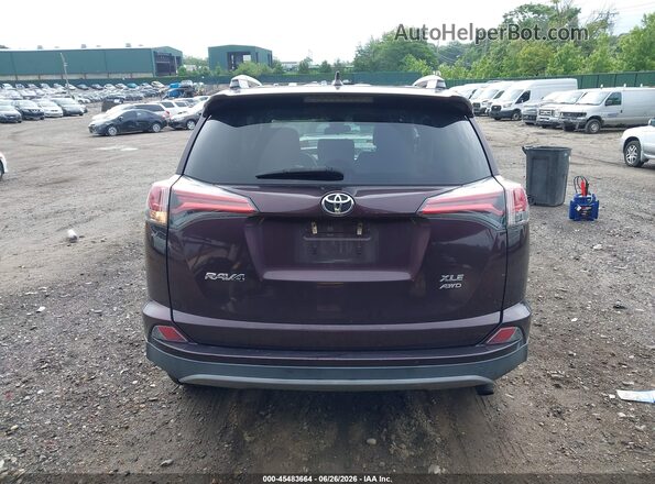 2T3RFREVXHW654154 2017 TOYOTA RAV4 Burgundy 