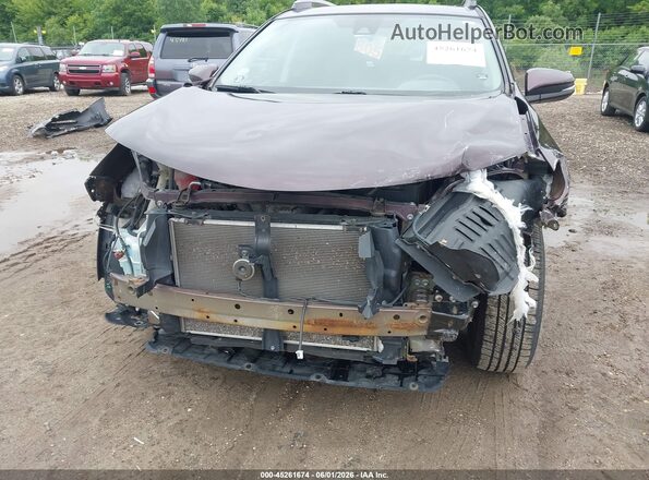 2T3RFREVXHW658415 2017 TOYOTA RAV4 Maroon Вид спереду