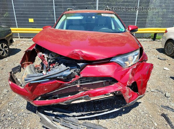 2T3RFREVXJW722572 2018 TOYOTA RAV4 Red Front view