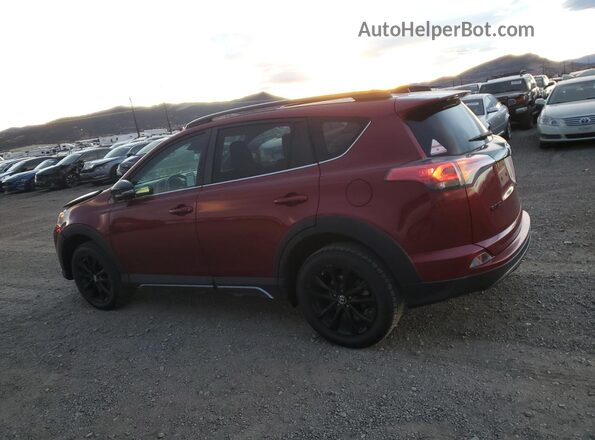 2T3RFREVXJW742935 2018 TOYOTA RAV4 Burgundy Rear left