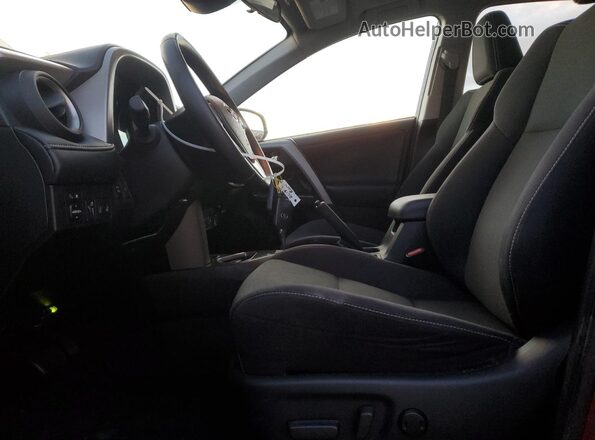 2T3RFREVXJW742935 2018 TOYOTA RAV4 Burgundy Front interior view