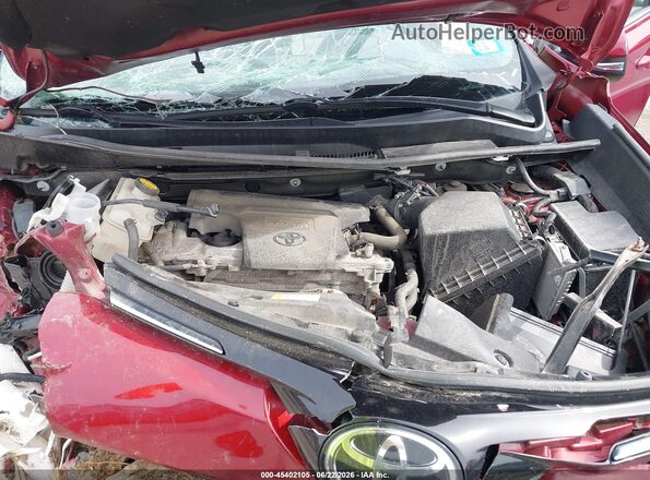 2T3RFREVXJW833929 2018 TOYOTA RAV4 Red უკანა ხედი