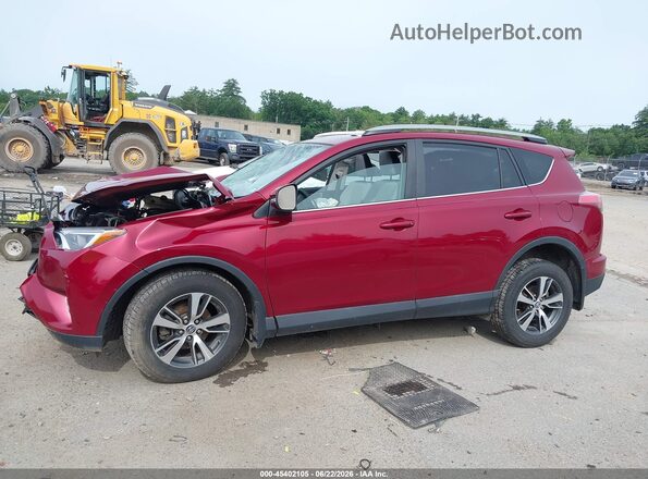 2T3RFREVXJW833929 2018 TOYOTA RAV4 Red სალონის 360-გრადუსიანი ხედი