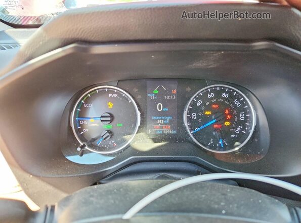 2T3RWRFV0LW066786 2020 TOYOTA RAV4 Red Սարքավորումների վահանակի տեսք