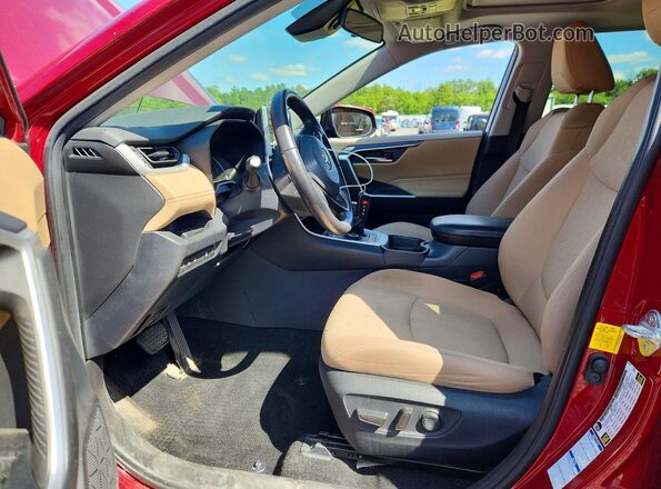 2T3RWRFV0LW066786 2020 TOYOTA RAV4 Red Սալոնի դիմացի տեսք