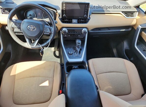 2T3RWRFV0LW066786 2020 TOYOTA RAV4 Red Առջևի վահանակի տեսք