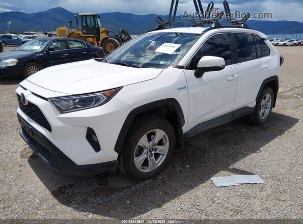 2T3RWRFV0LW079649 2020 TOYOTA RAV4 HYBRID White Front left