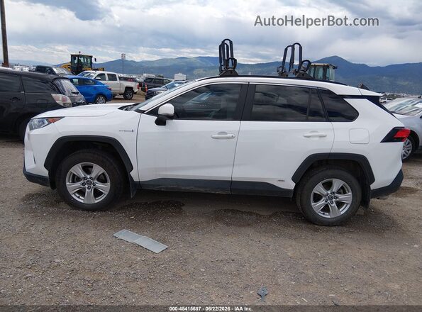 2T3RWRFV0LW079649 2020 TOYOTA RAV4 HYBRID White 360 interior view