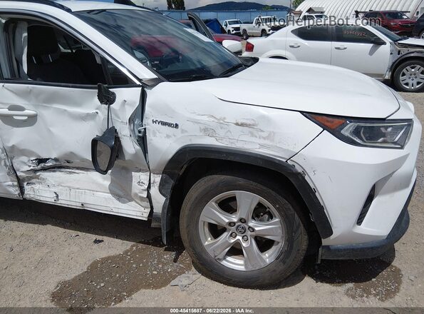 2T3RWRFV0LW079649 2020 TOYOTA RAV4 HYBRID White Front view