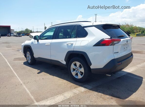 2T3RWRFV1KW025694 2019 TOYOTA RAV4 HYBRID White Задня ліва чверть