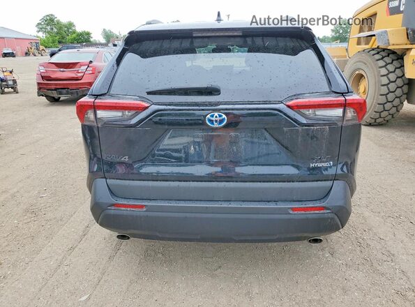 2T3RWRFV1LW066831 2020 TOYOTA RAV4 Black უკანა ხედი