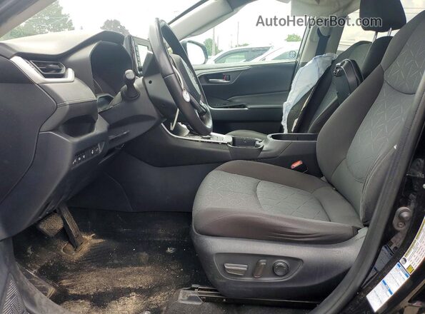 2T3RWRFV1LW066831 2020 TOYOTA RAV4 Black წინა სალონის ხედი