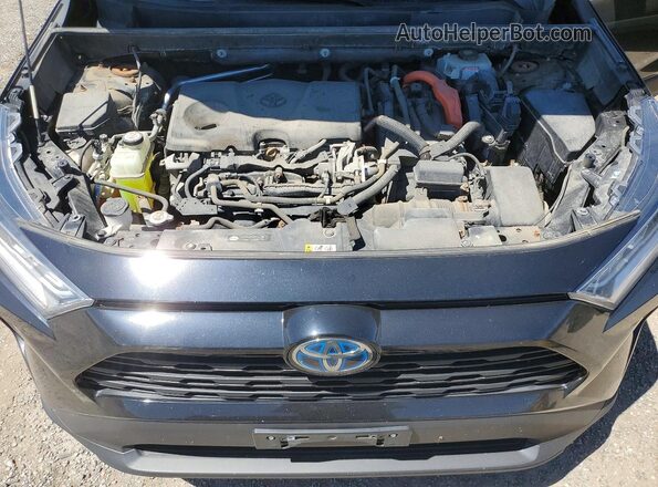 2T3RWRFV1LW066831 2020 TOYOTA RAV4 Black ძრავის განყოფილების ხედი