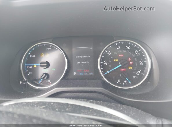2T3RWRFV1MW117133 2021 TOYOTA RAV4 HYBRID Белый Вид задних сидений
