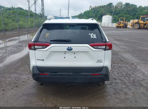 2T3RWRFV1MW117133 2021 TOYOTA RAV4 HYBRID Белый 