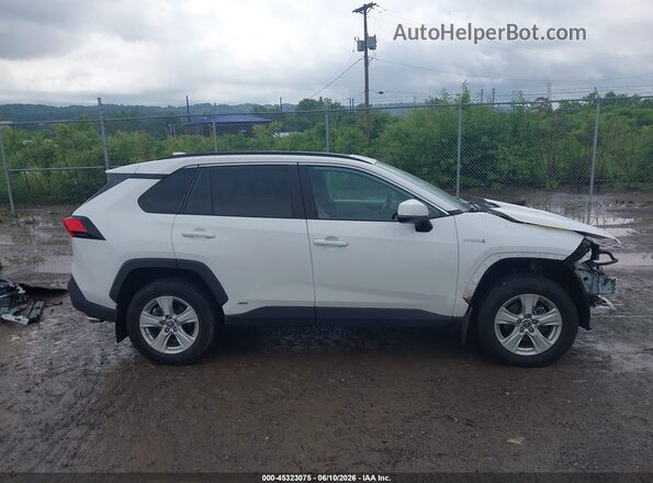 2T3RWRFV1MW117133 2021 TOYOTA RAV4 HYBRID Белый Панорамный вид салона 360°