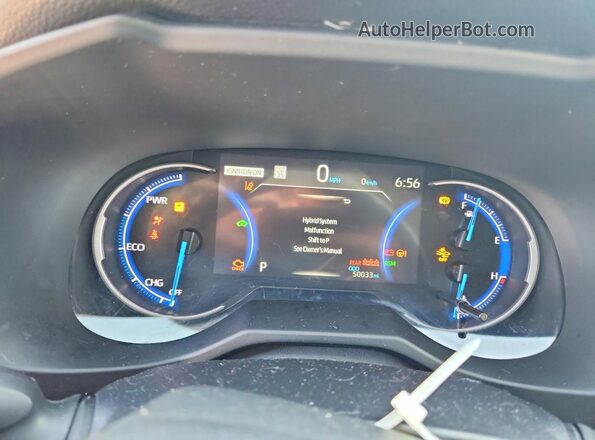 2T3RWRFV2RW221945 2024 TOYOTA RAV4 Gray Widok zestawu wskaźników