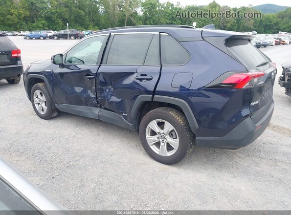 2T3RWRFV3KW028404 2019 TOYOTA RAV4 HYBRID Blue Задня ліва чверть