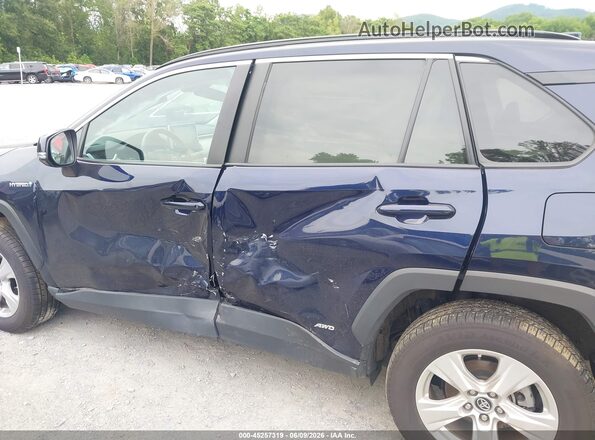 2T3RWRFV3KW028404 2019 TOYOTA RAV4 HYBRID Blue 