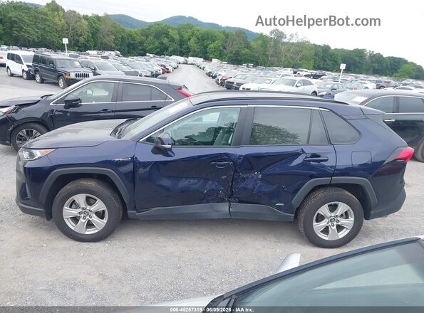 2T3RWRFV3KW028404 2019 TOYOTA RAV4 HYBRID Blue Панорамний вид салону 360°