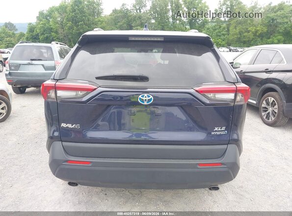 2T3RWRFV3KW028404 2019 TOYOTA RAV4 HYBRID Blue 