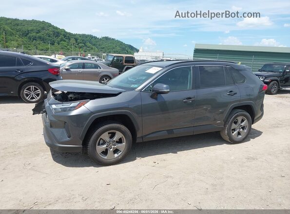 2T3RWRFV3RW200165 2024 TOYOTA RAV4 HYBRID Серый Панорамный вид салона 360°