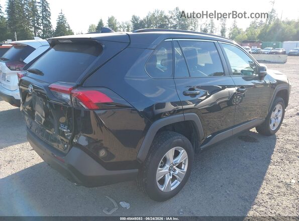 2T3RWRFV4KW010607 2019 TOYOTA RAV4 HYBRID Black Tył prawy