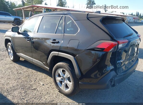2T3RWRFV4KW010607 2019 TOYOTA RAV4 HYBRID Black Tył lewy