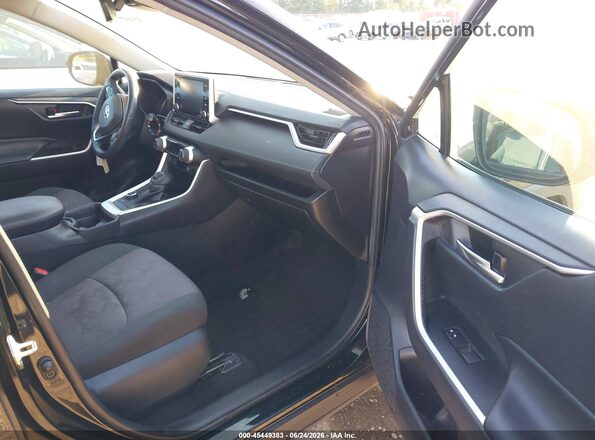2T3RWRFV4KW010607 2019 TOYOTA RAV4 HYBRID Black Widok wnętrza z przodu