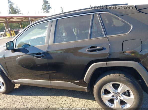 2T3RWRFV4KW010607 2019 TOYOTA RAV4 HYBRID Black Widok wnętrza 360 stopni