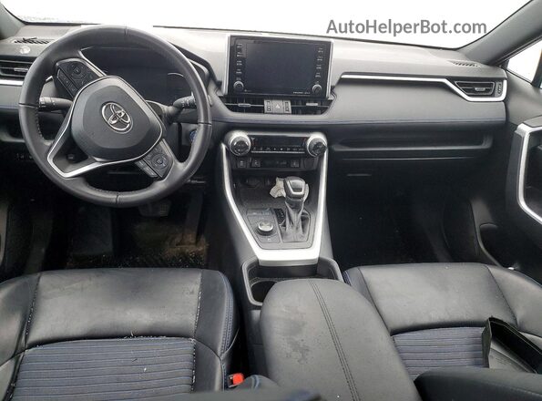2T3RWRFV4MW113142 2021 TOYOTA RAV4 White Dashboard view