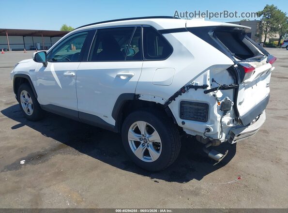 2T3RWRFV5KW025388 2019 TOYOTA RAV4 HYBRID White უკანა მარცხენა