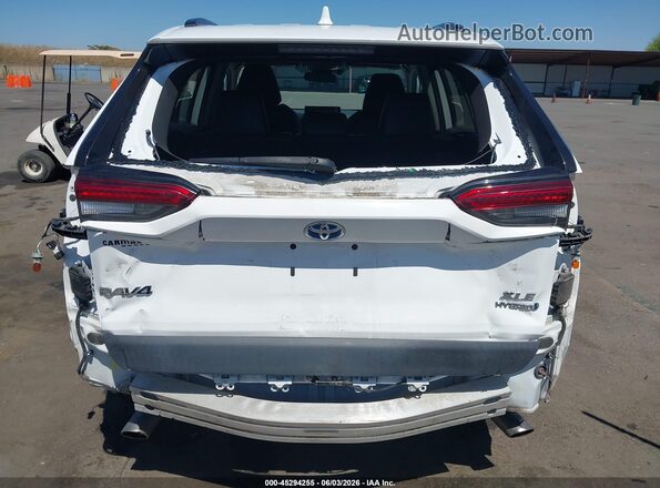2T3RWRFV5KW025388 2019 TOYOTA RAV4 HYBRID White წინა ხედი