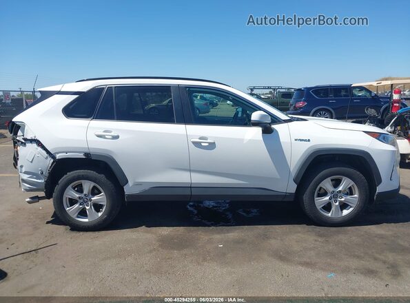 2T3RWRFV5KW025388 2019 TOYOTA RAV4 HYBRID White სალონის 360-გრადუსიანი ხედი