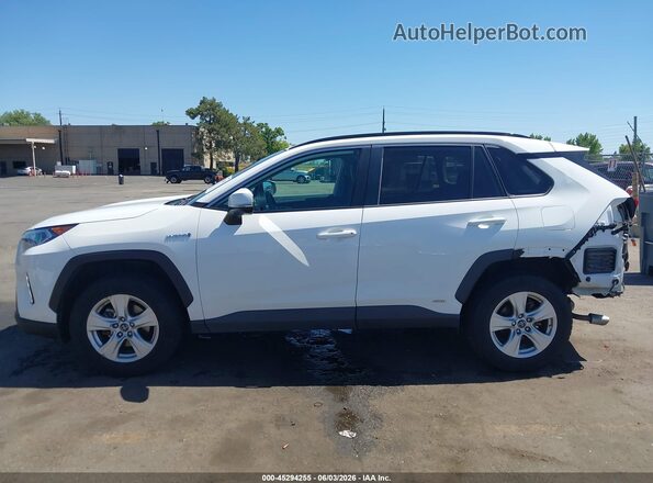 2T3RWRFV5KW025388 2019 TOYOTA RAV4 HYBRID White 