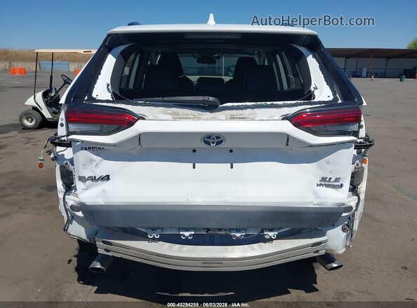 2T3RWRFV5KW025388 2019 TOYOTA RAV4 HYBRID White 