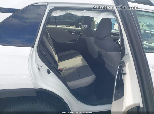 2T3RWRFV5LW055556 2020 TOYOTA RAV4 HYBRID White VIN კოდის სტიკერის ხედი