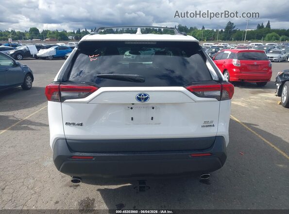 2T3RWRFV5LW055556 2020 TOYOTA RAV4 HYBRID White 
