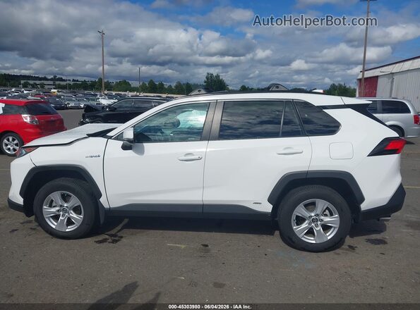 2T3RWRFV5LW055556 2020 TOYOTA RAV4 HYBRID White სალონის 360-გრადუსიანი ხედი