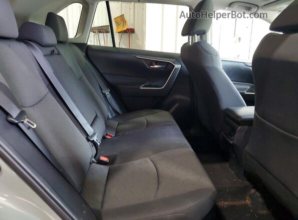 2T3RWRFV5LW066489 2020 TOYOTA RAV4 Green უკანა სავარძლების ხედი