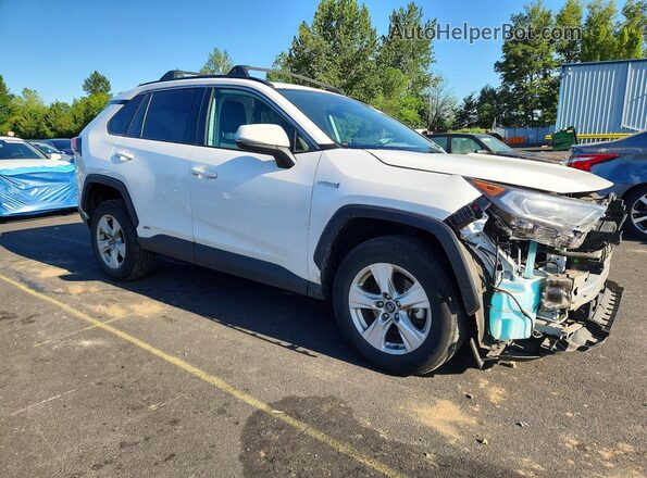 2T3RWRFV5LW087391 2020 TOYOTA RAV4 White Delantero derecho