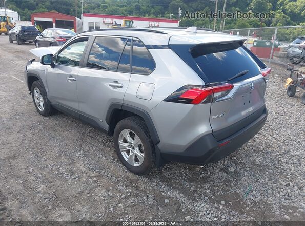 2T3RWRFV5MW108807 2021 TOYOTA RAV4 HYBRID Silver Հետևի ձախ